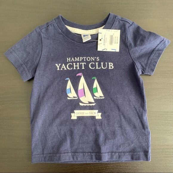 Janie & Jack Hamptons Yacht Club Tee - Picture 1 of 1